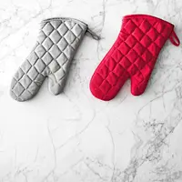 Stylish oven mitts